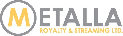 Metalla Royalty Logo (CNW Group/Metalla Royalty & Streaming Ltd.)