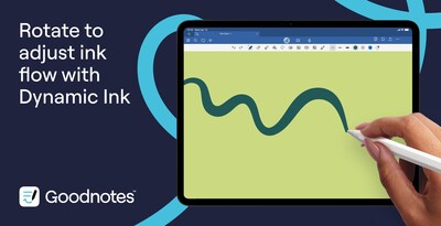 Rotate to adjust ink flow with Dynamic Ink