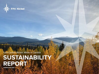 Figure 1 – FPX Nickel’s Inaugural Sustainability Report, Cover Image (CNW Group/FPX Nickel Corp.)