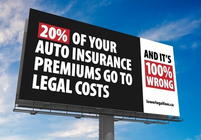 Lower Legal Fees campaign (CNW Group/Insurance Bureau of Canada)