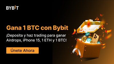 Aproveite uma onda de oportunidades em maio com a Bybit (PRNewsfoto/Bybit)