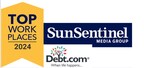 Debt.com Wins the Sun Sentinel Top Workplaces 2024 Employer Recognition Award
