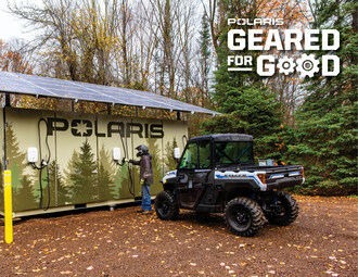 Polaris Inc. today released its 2023 Geared For Good Report detailing Polaris’ continued focus on operating in a responsible manner to support its employees, riders, communities where it operates and in the outdoors.