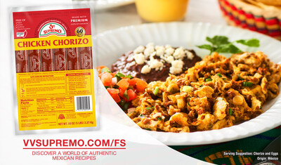 Chorizo y Huevos (PRNewsfoto/V & V Supremo Foods, Inc.)