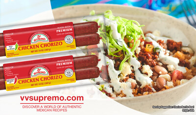 Burrito Bowl de Chorizo (PRNewsfoto/V & V Supremo Foods, Inc.)