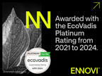 ENNOVI erhält prestigeträchtiges EcoVadis-Platin-Nachhaltigkeitsrating im vierten Jahr in Folge