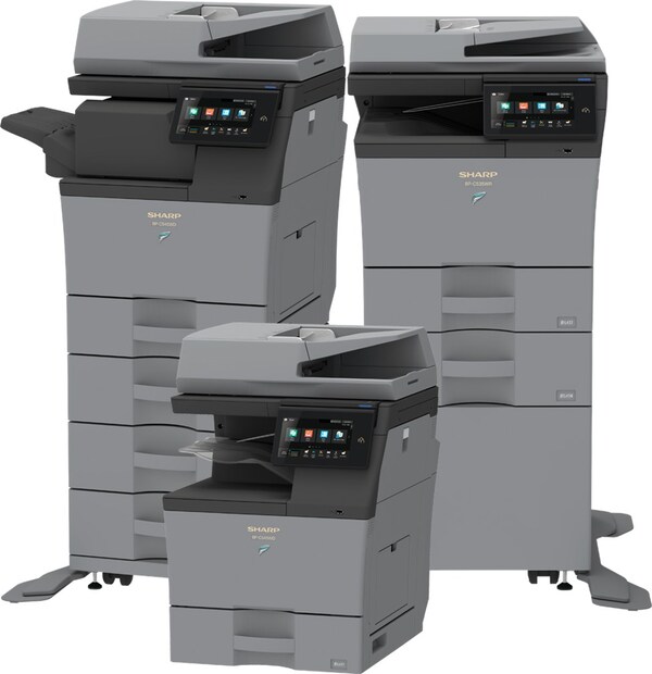 Sharp's new A4 color multifunction printers