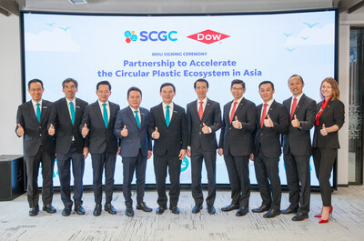 Senior Leaders witness signing of a first-of-its kind circularity partnership in the Asia Pacific region to create an effective platform for plastic recycling.