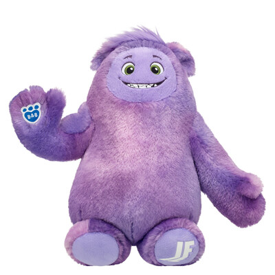Go on magical adventures with your own IF Blue plush! The beloved imaginary friend from the hit movie gives very real hugs with its purple fur, large body and smiley face.