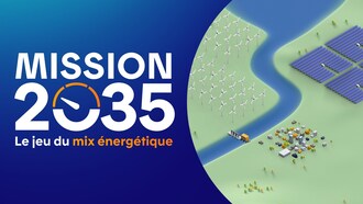 Mission 2035, le jeu de simulation d’Hydro-Québec sur le mix énergétique! (Groupe CNW/Hydro-Québec)