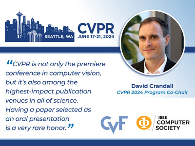 “CVPR is among the highest-impact publication venues in all of science,” David Crandall, Co-Chair