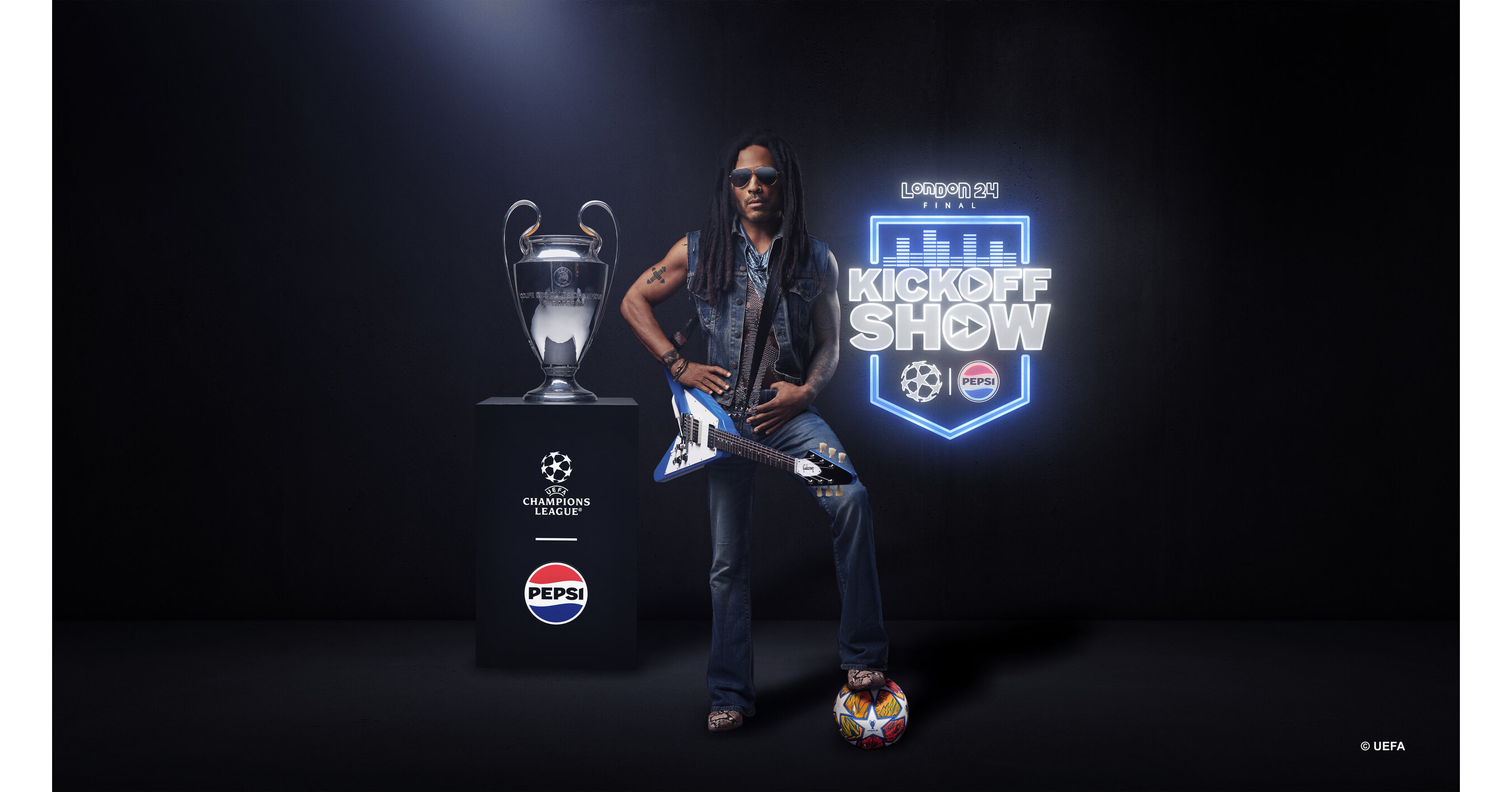 LENNY KRAVITZ TO ROCK THE UEFA CHAMPIONS LEAGUE FINAL KICK OFF SHOW  PRESENTED BY PEPSI®