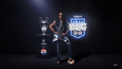 LENNY KRAVITZ VAI AGITAR O SHOW DE ABERTURA DA FINAL DA UEFA CHAMPIONS LEAGUE PATROCINADO POR PEPSI® (PRNewsfoto/PepsiCo)