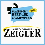 Zeigler Auto Group Honored as a Best-Led Company in 2024, A Glassdoor Award Honoring Exceptional Senior Leadership