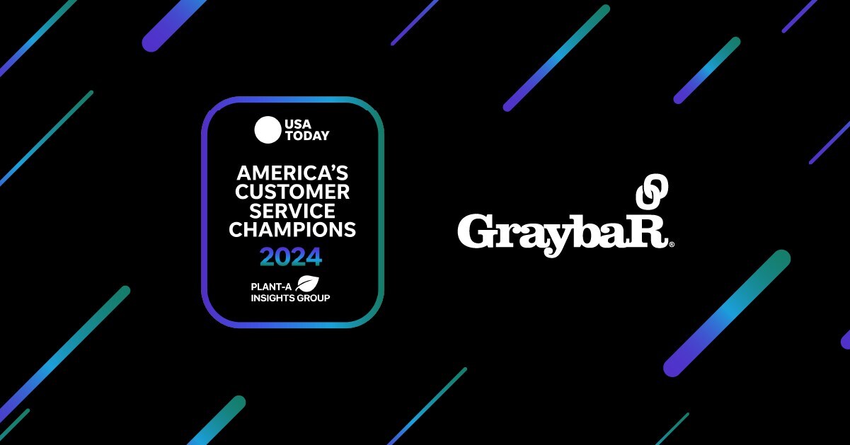 USA TODAY Names Graybar One of America’s Customer Service Champions 2024