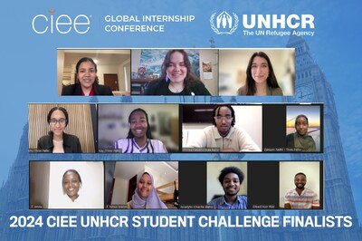 The 2024 CIEE UNHCR Student Challenge finalists will present their ideas for increasing refugee access to higher education and livelihood at the CIEE Global Internship Conference in London.