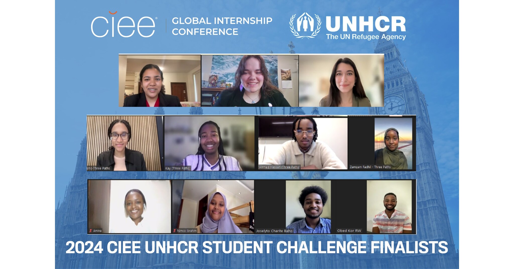 Finalists Selected for the Second Annual CIEE UNHCR Student Challenge in London