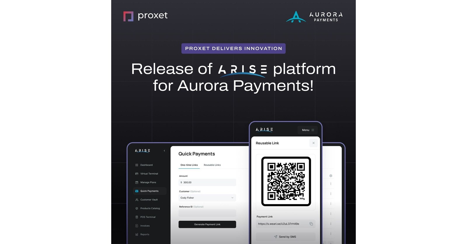 Proxet Powers ARISE, New One-Stop Payment Platform Built For Aurora Payments
