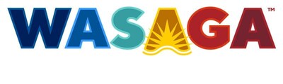 The official rainbow coloured Tourism logo of the Town of Wasaga Beach. (CNW Group/Town of Wasaga Beach)