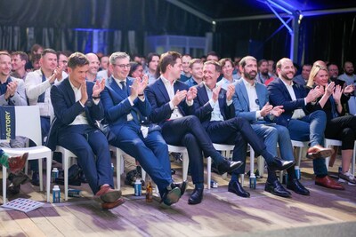 The groundbreaking ceremony in Charleroi, Beligum commences the construction of Aerospacelab's Megafactory, the third largest satellite factory in the world, capable of producing up to 500 satellites a year.