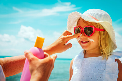 During National Safe Sun Week, MedStar Health dermatologists are encouraging parents to develop a sun protection plan to make sure children get more sun "screen time" this summer.