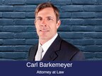 Carl Barkemeyer of Barkemeyer Law Firm Receives Prestigious AV Rating from Martindale-Hubbell