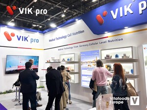 Deutsche VIKpro glänzt bei Vitafoods Europe
