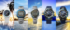 Casio feiert 50-jähriges Uhrenjubiläum mit neuem „Sky and Sea"-Konzept
