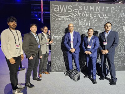 Team Exponentia.ai UK at the AWS summit in London