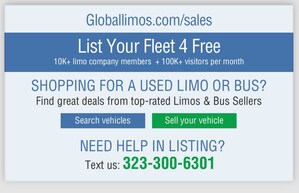 Global Limos Fills Gap in Fleet Vehicle Sales with Largest Bus &amp; Limo Sales Website