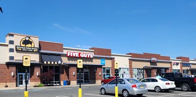 Adjoining Buffalo Wild Wings, the recently opened Five Guys is off to a strong start at Union Lake Crossing. A new Crumbl cookies shop is under construction two doors down.