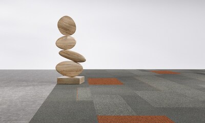 Debuting at Design Days, the Layered Duality collection of high-performance flooring brings together diverse forms, textures, and colors to create a dynamic sense of unity for interior spaces. Contrasting aesthetics combine with a mindful approach to materials, delivering a
unique level of harmony to any room or area. The collection features four soft-surface patterns and two non-PVC plank and tile patterns.