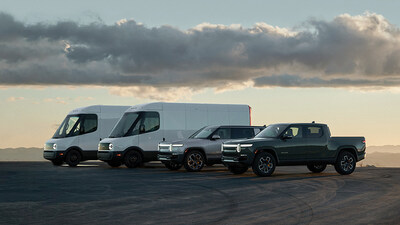 Rivian vehicles (CNW Group/Geotab Inc.)