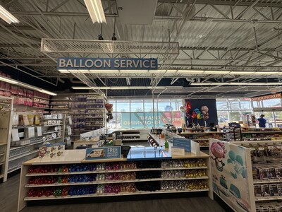 Party City's new store format.