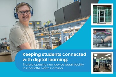 In an effort to better support K-12 schools, Trafera aims to give regional repair services for student devices.