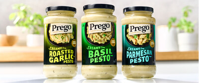 Prego Creamy Pesto sauces