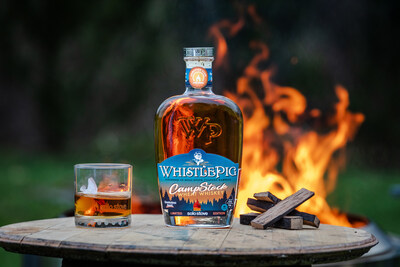 Solo Stove and WhistlePig collaborated to produce the limited-edition toasted wheat whiskey, "CampStock" available online and at select liquor stores nationwide on May 22 for $74.99.