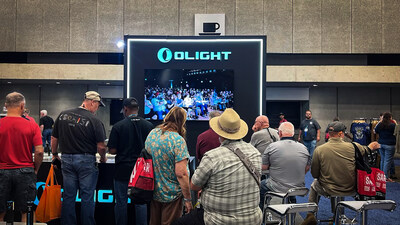 Olight at NRA Exhibition