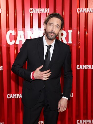 Adrien Brody attends the iconic Campari Cinémathèque event at Hyde Beach by Campari to celebrate the real life moments that become remarkable stories at the 77th Festival de Cannes on May 18, 2024. (PRNewsfoto/Campari)