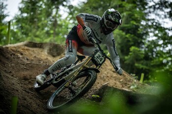 Monster Energy's Amaury Pierron Takes Fifth Place in the Elite Men’s Division at UCI Downhill Mountain Bike World Cup in Bielsko Biala, Poland