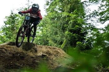 Monster Army's 17-Year-Old Erice van Leuven Takes Second Place in Junior Women’s Division at UCI Downhill Mountain Bike World Cup in Bielsko Biala, Poland