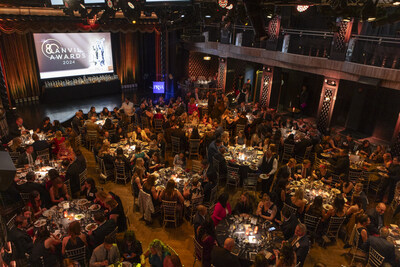 The winners were announced at the Anvil Award ceremony, which took place on May 9 at the Edison Ballroom in New York City.