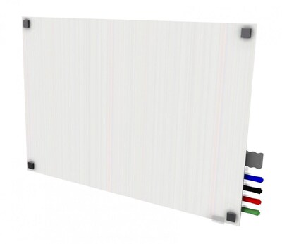 Ghent Glass Whiteboard with Markers and Eraser, Now Available at madisonliquidators.com