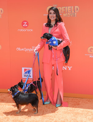 Cecily Strong and adorable adoptable pets steal the show at "The Garfield Movie" premiere, walking the orange carpet with Hill's Pet Nutrition to promote their upcoming senior pet adoption campaign with PetSmart Charities.