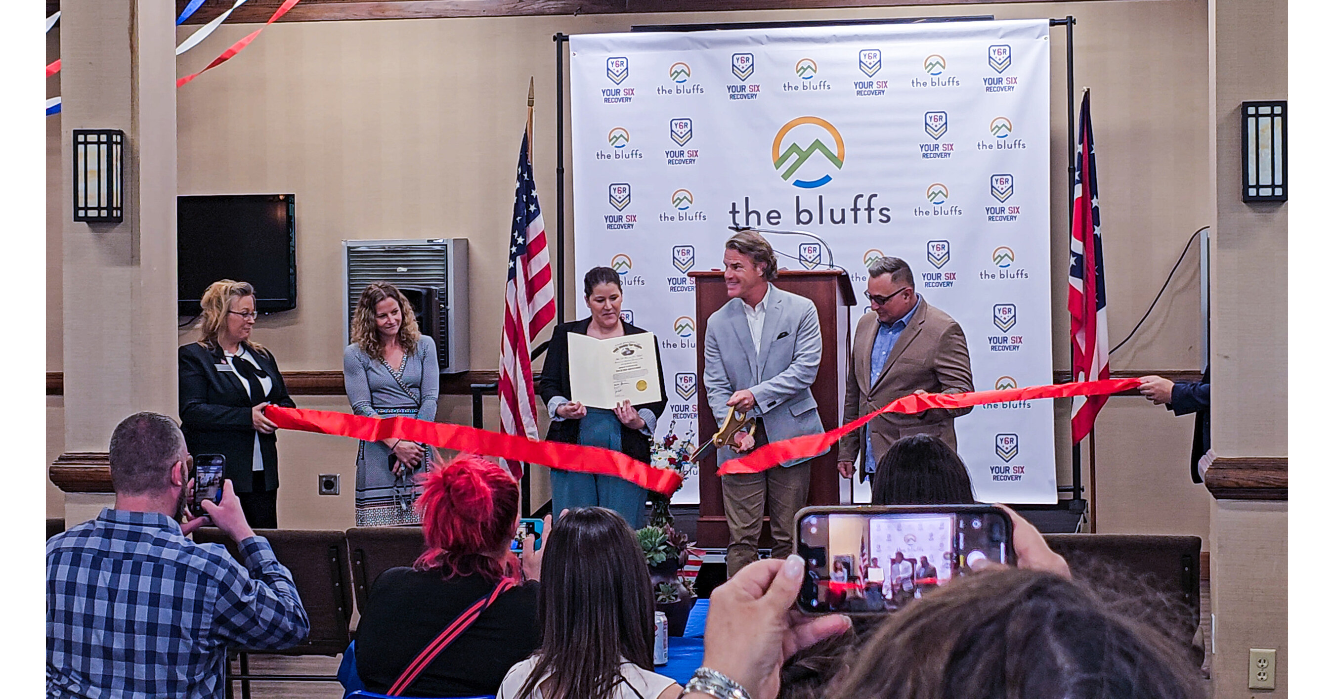 Ribbon-Cutting Ceremony Marks Expansion of Your Six Recovery Program at The Bluffs Addiction Campuses