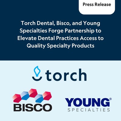 Torch Dental, a leading technology platform for dental supply & equipment discovery, ordering and spend management, announces its strategic partnership with Bisco and Young Specialties.