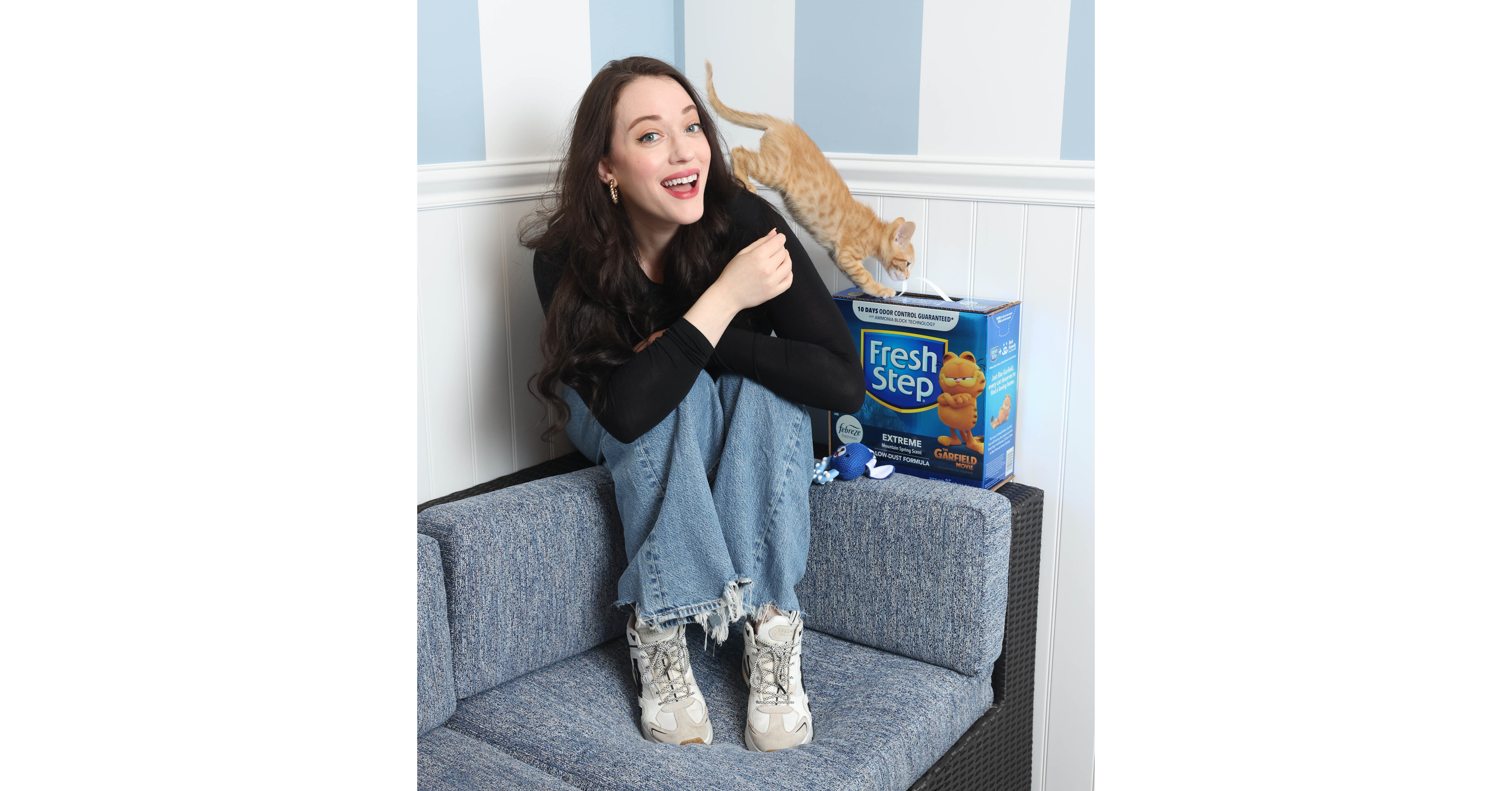 Fresh Step® and Kat Dennings Step Up to Help Shelter Cats ahead of The  Garfield Movie Release, in Theaters May 24