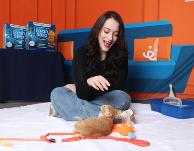 Kat Dennings for Fresh Step at Best Friends Animal Society