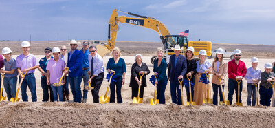 SE Legacy Development LLC President, Kandy Walker, (8th from the left) is joined by Dean of the Texas State Senate Sen. Judith Zaffirini, Texas State Representatives Tracy King and Rep. Richard Pea Raymond, and Walker family members at groundbreaking of $7+ Billion Master Planned Industrial & Manufacturing Park; Residential and Commercial Development Project in South Texas