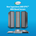 Supermicro apresenta soluções de alta densidade, eficientes e com custo otimizado, alimentadas pelos processadores AMD EPYC™ série 4004